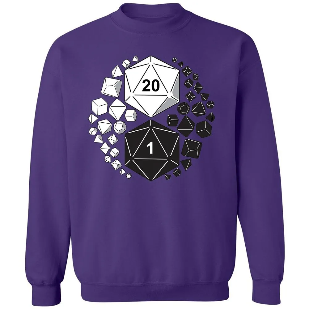 Gaming Yin Yang Classic Unisex Sweatshirt - Purple - 6