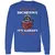 When The DM Meow Long Sleeve T-Shirt - Royal - 8