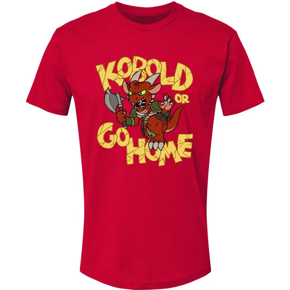 Kobold Or Go Home Premium Unisex T-Shirt - Red - 6