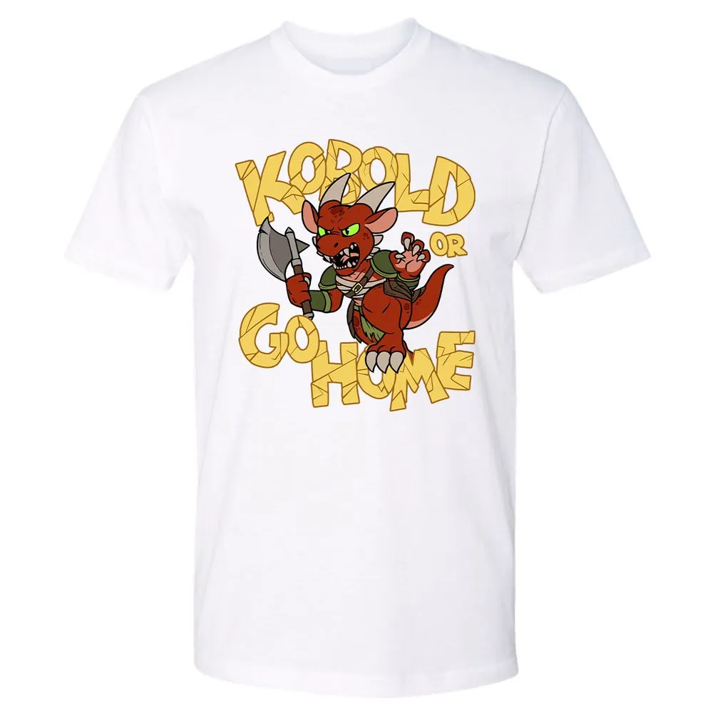 Kobold Or Go Home Premium Unisex T-Shirt - White - 4
