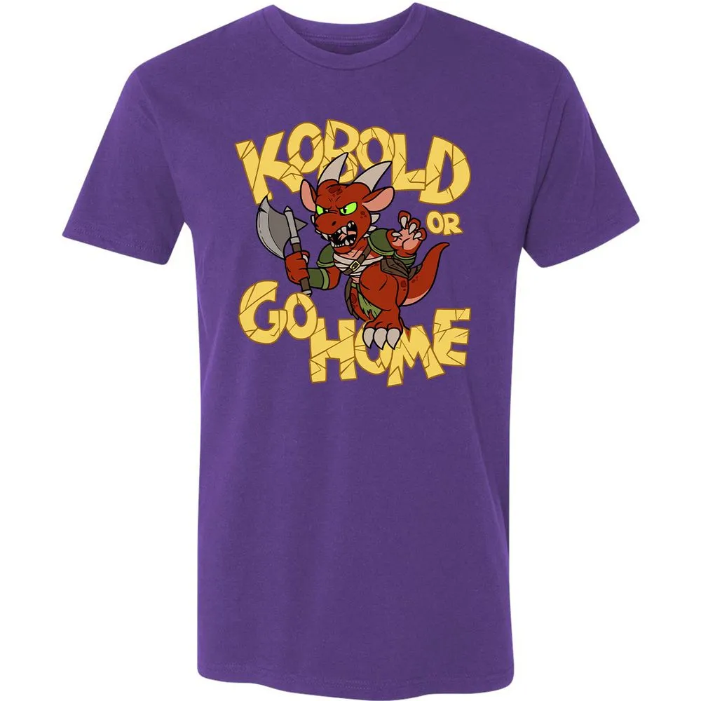 Kobold Or Go Home Premium Unisex T-Shirt - Purple Rush - 7