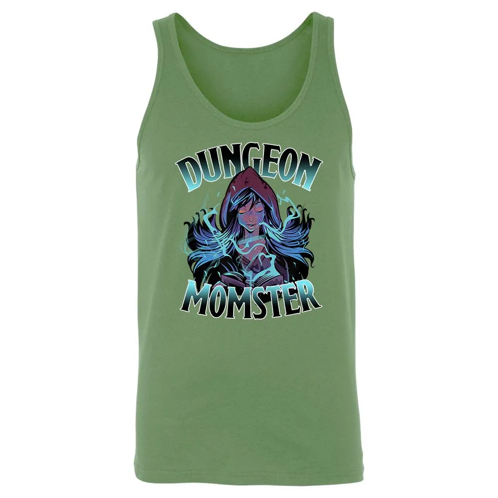 Dungeon Momster Unisex Jersey Tank - Leaf - 10