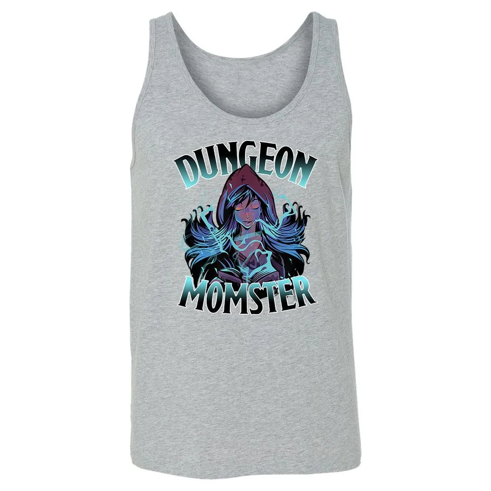 Dungeon Momster Unisex Jersey Tank - Athletic Heather - 4