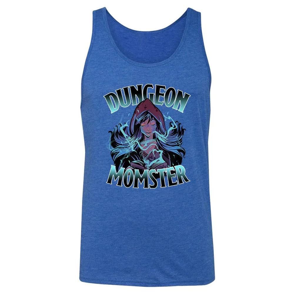 Dungeon Momster Unisex Jersey Tank - True Royal Triblend - 12