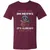 When The DM Meow Unisex V-Neck T-Shirt - Maroon - 6
