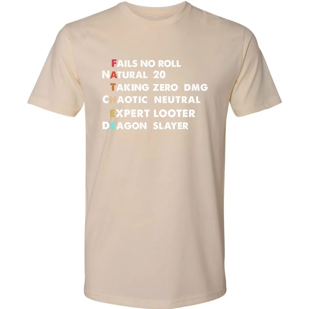 Father D&D Premium Unisex T-Shirt - Cream - 14