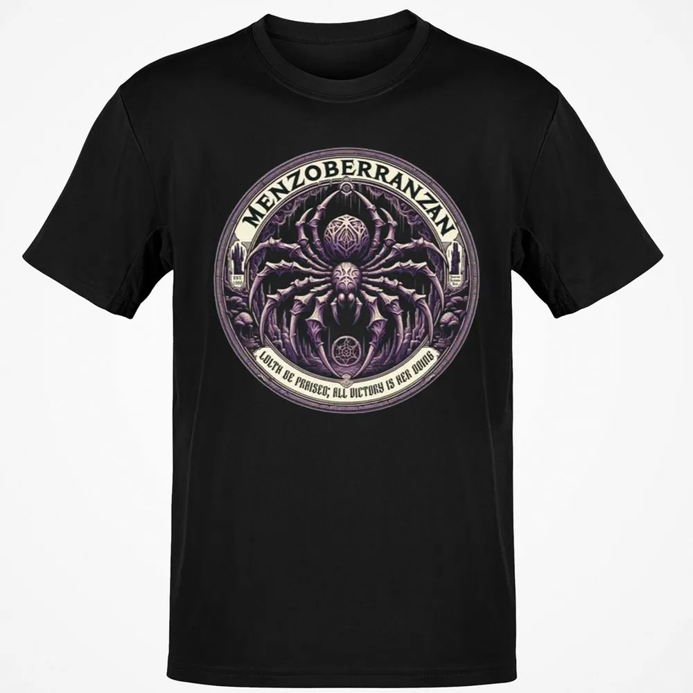 Menzoberranzan Lolth Be Praised Classic Unisex T-Shirt - Black - 1