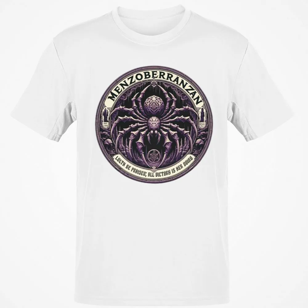Menzoberranzan Lolth Be Praised Classic Unisex T-Shirt - White - 12