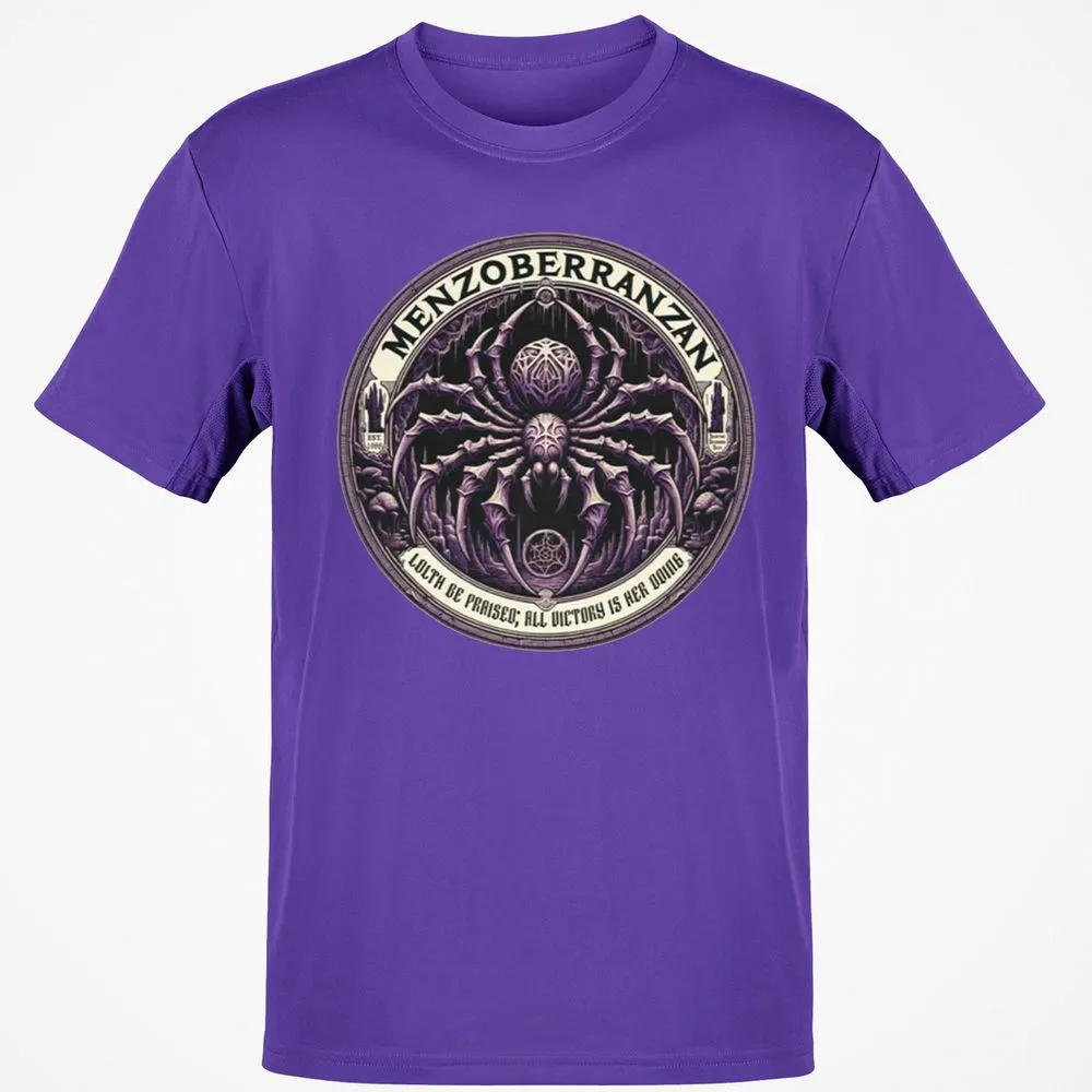 Menzoberranzan Lolth Be Praised Classic Unisex T-Shirt - Purple - 9
