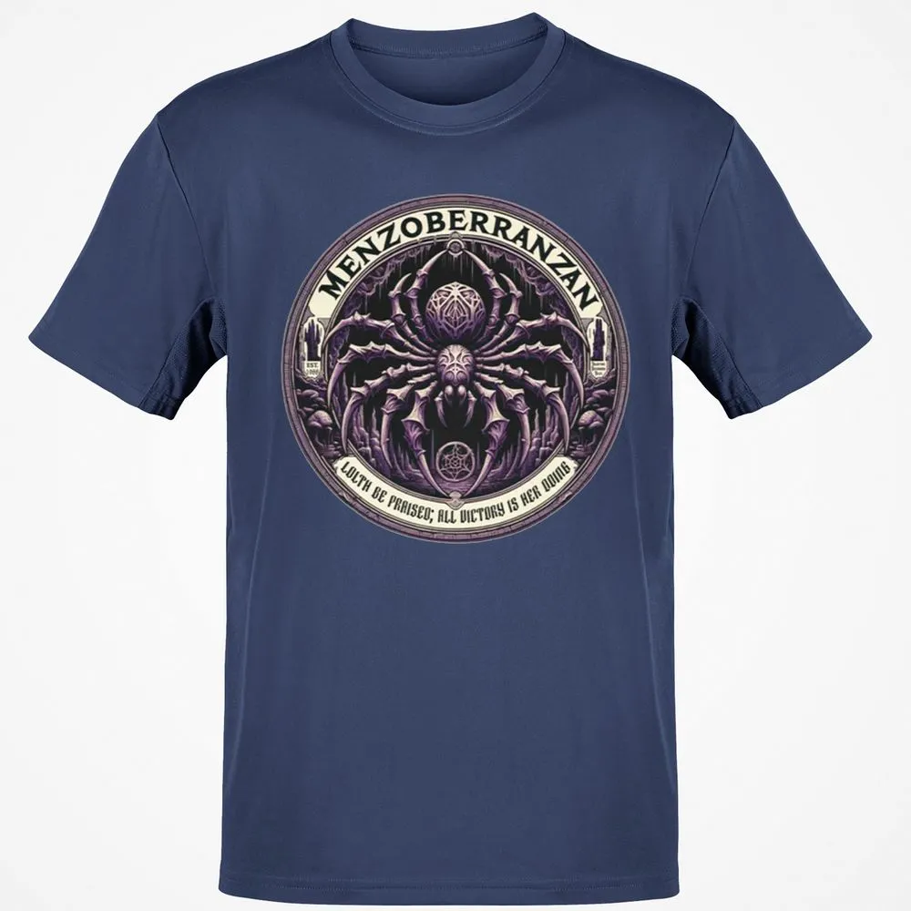 Menzoberranzan Lolth Be Praised Classic Unisex T-Shirt - Navy - 7