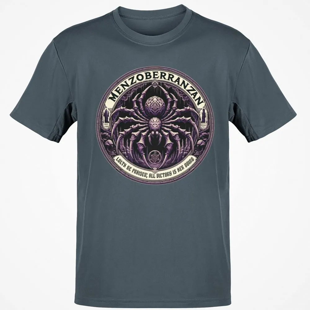Menzoberranzan Lolth Be Praised Classic Unisex T-Shirt - Charcoal - 3
