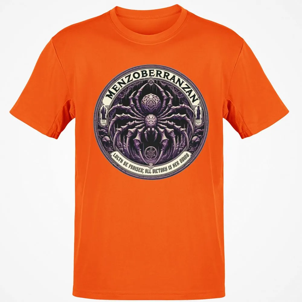 Menzoberranzan Lolth Be Praised Classic Unisex T-Shirt - Orange - 8