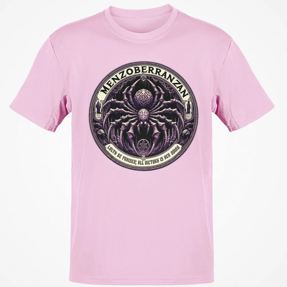 Menzoberranzan Lolth Be Praised Classic Unisex T-Shirt - Light Pink - 5