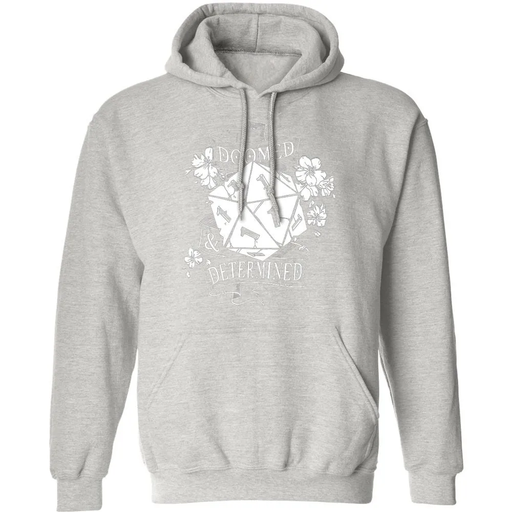 Doomed Determined Classic Unisex Hoodie - Ash - 8