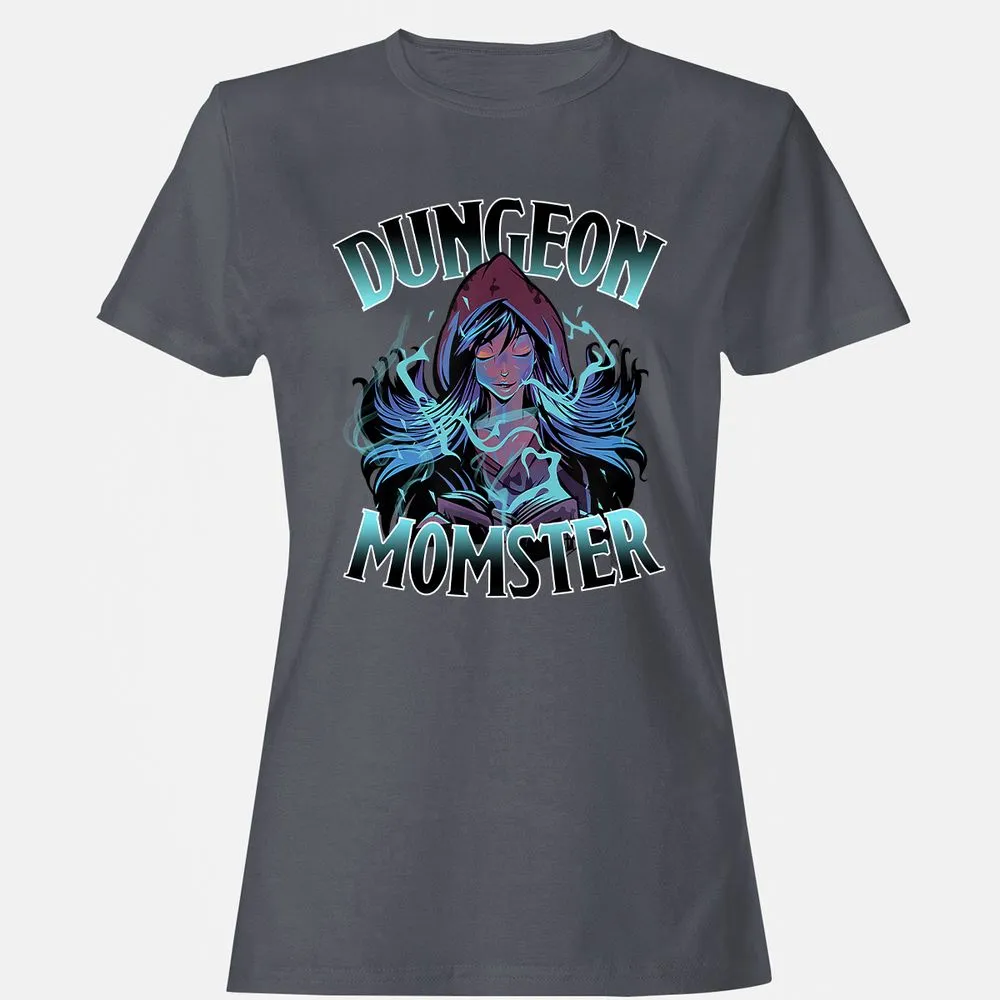 Dungeon Momster Women's T-Shirt - Dark Heather - 5