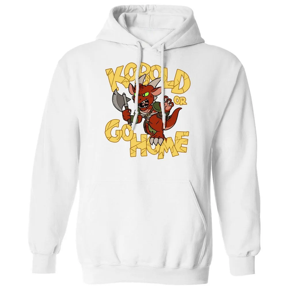 Kobold Or Go Home Classic Unisex Hoodie - White - 11