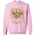 Because I'm The Dm That's Why Classic Unisex Sweatshirt - Light Pink - 3