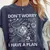 Don't Worry I Have A Plan Classic Unisex T-Shirt - 1