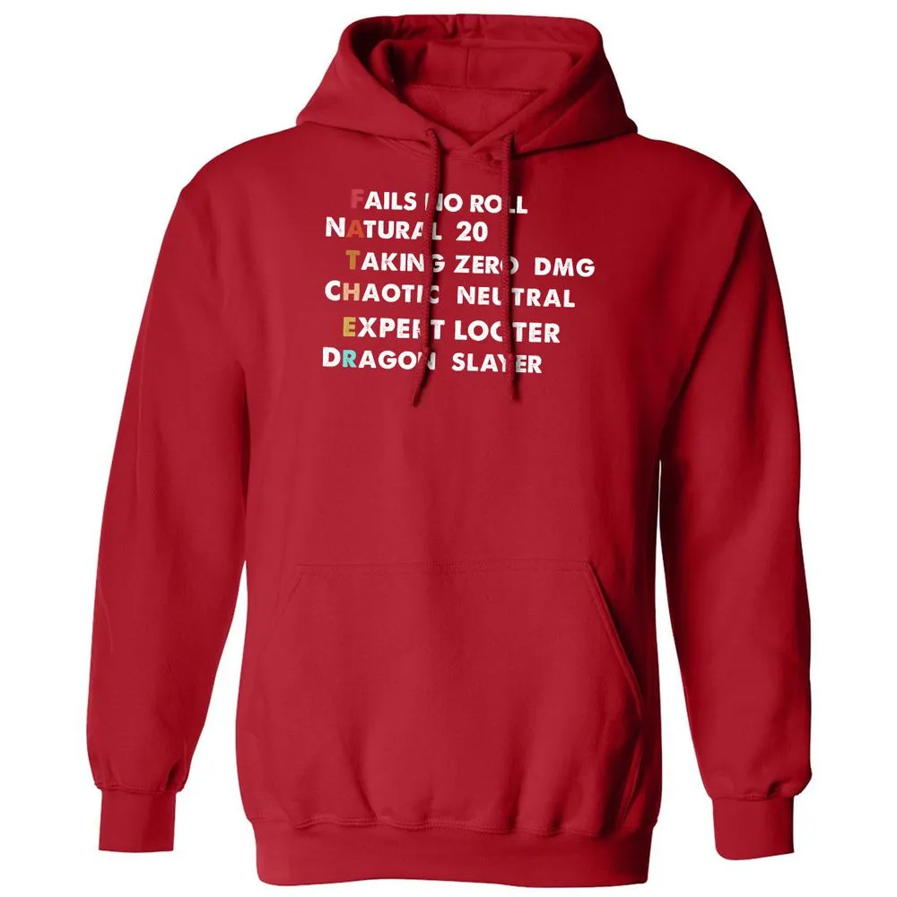 Father D&D Classic Unisex Hoodie - Red - 5
