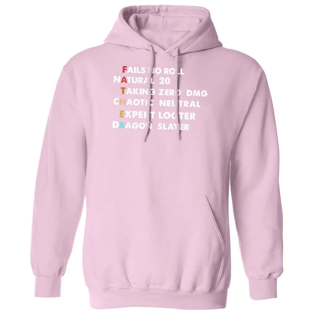 Father D&D Classic Unisex Hoodie - Light Pink - 3