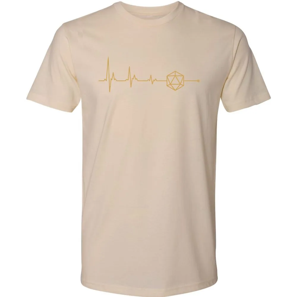 D20 Dice Is My Life Premium Unisex T-Shirt - Cream - 14