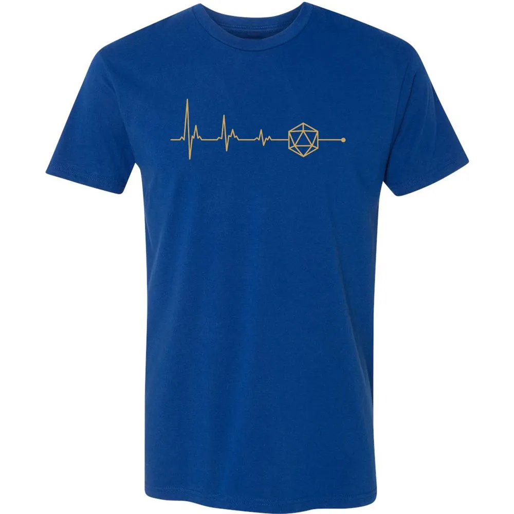 D20 Dice Is My Life Premium Unisex T-Shirt - Royal - 10