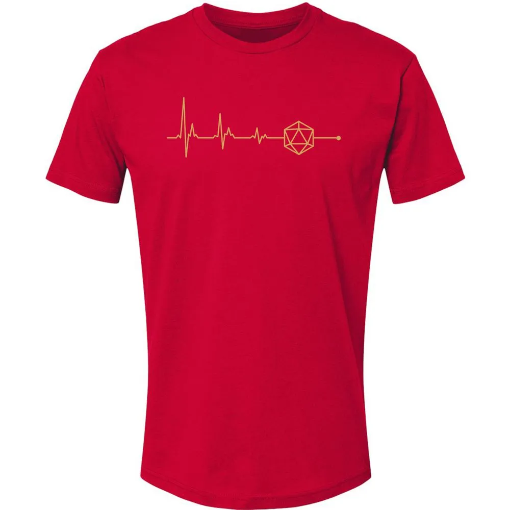 D20 Dice Is My Life Premium Unisex T-Shirt - Red - 6