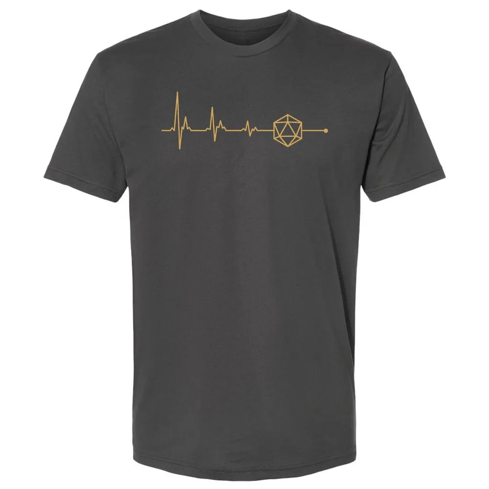 D20 Dice Is My Life Premium Unisex T-Shirt - Heavy Metal - 8