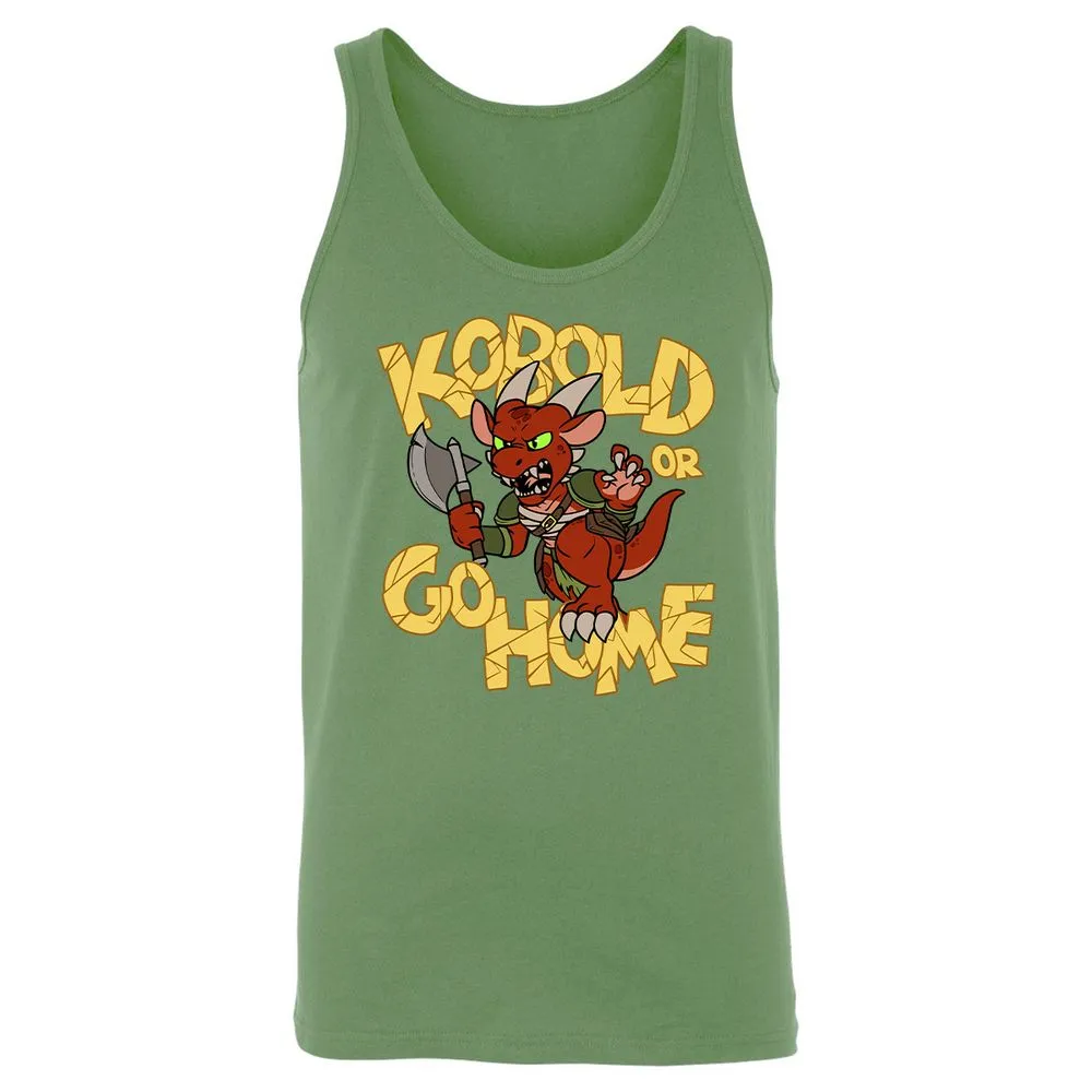 Kobold Or Go Home Unisex Jersey Tank - Leaf - 10