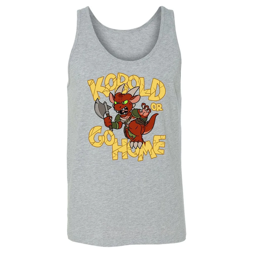 Kobold Or Go Home Unisex Jersey Tank - Athletic Heather - 4