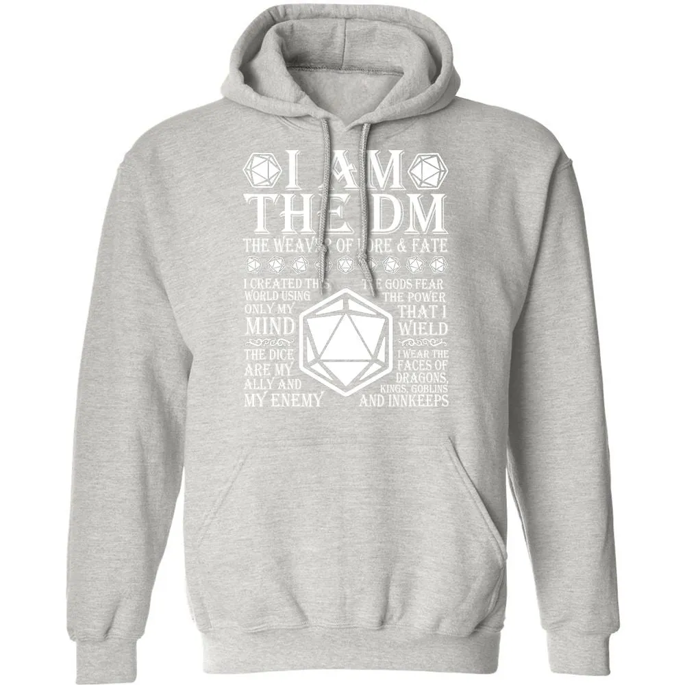 I Am The DM The Weaver Of Lore And Fate Classic Unisex Hoodie - Ash - 8