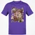 Floral Don't Worry I Have A Plan Classic Unisex T-Shirt - Purple - 9