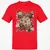 Floral Don't Worry I Have A Plan Classic Unisex T-Shirt - Red - 10