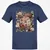 Floral Don't Worry I Have A Plan Classic Unisex T-Shirt - Navy - 7