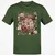 Floral Don't Worry I Have A Plan Classic Unisex T-Shirt - Military Green - 6