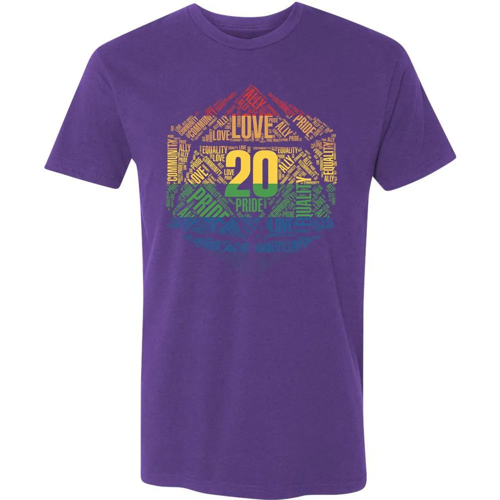 D20 Pride Premium Unisex T-Shirt - Purple Rush - 7