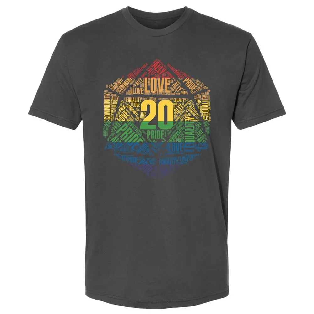 D20 Pride Premium Unisex T-Shirt - Heavy Metal - 8