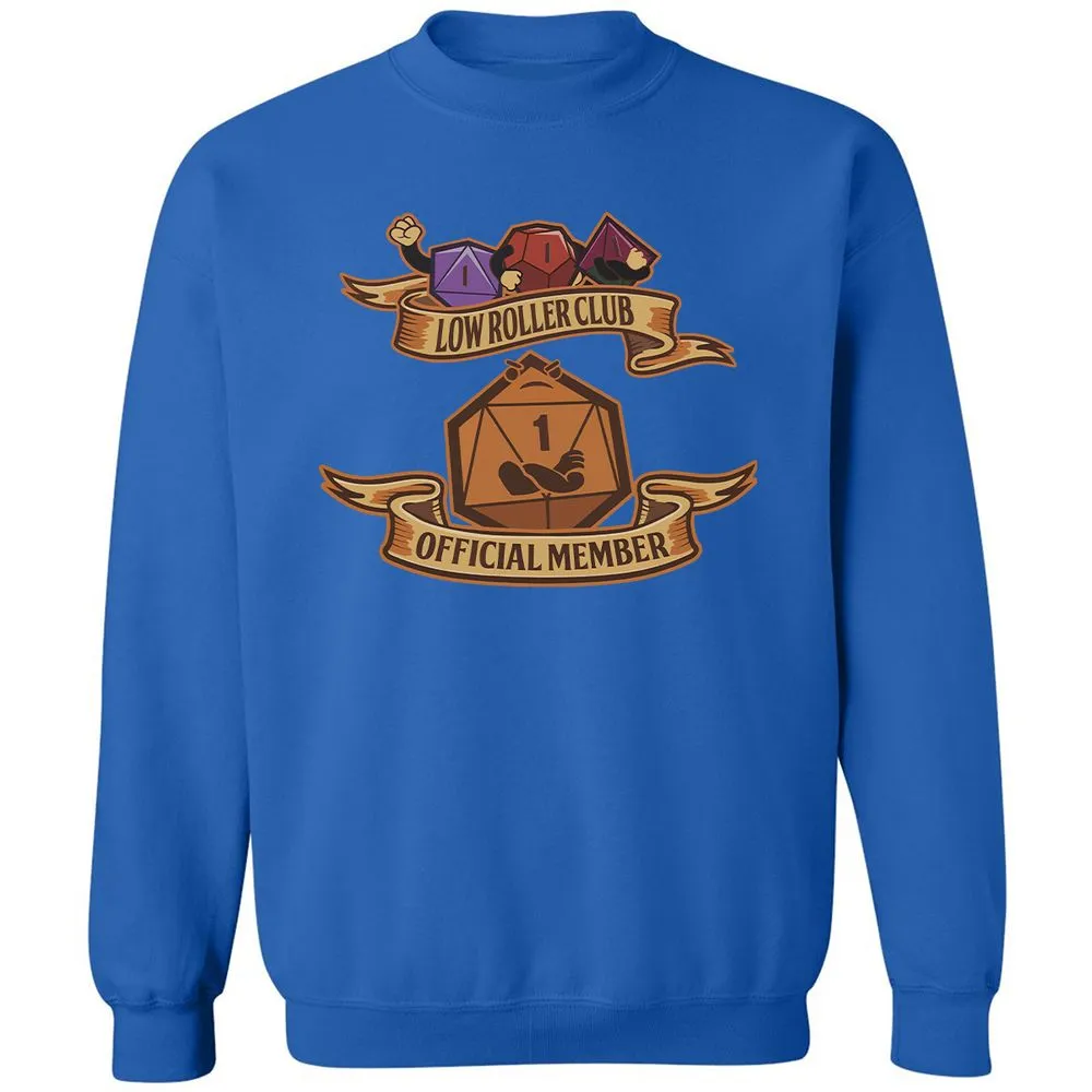 Low Roller Club Classic Unisex Sweatshirt - Royal - 9