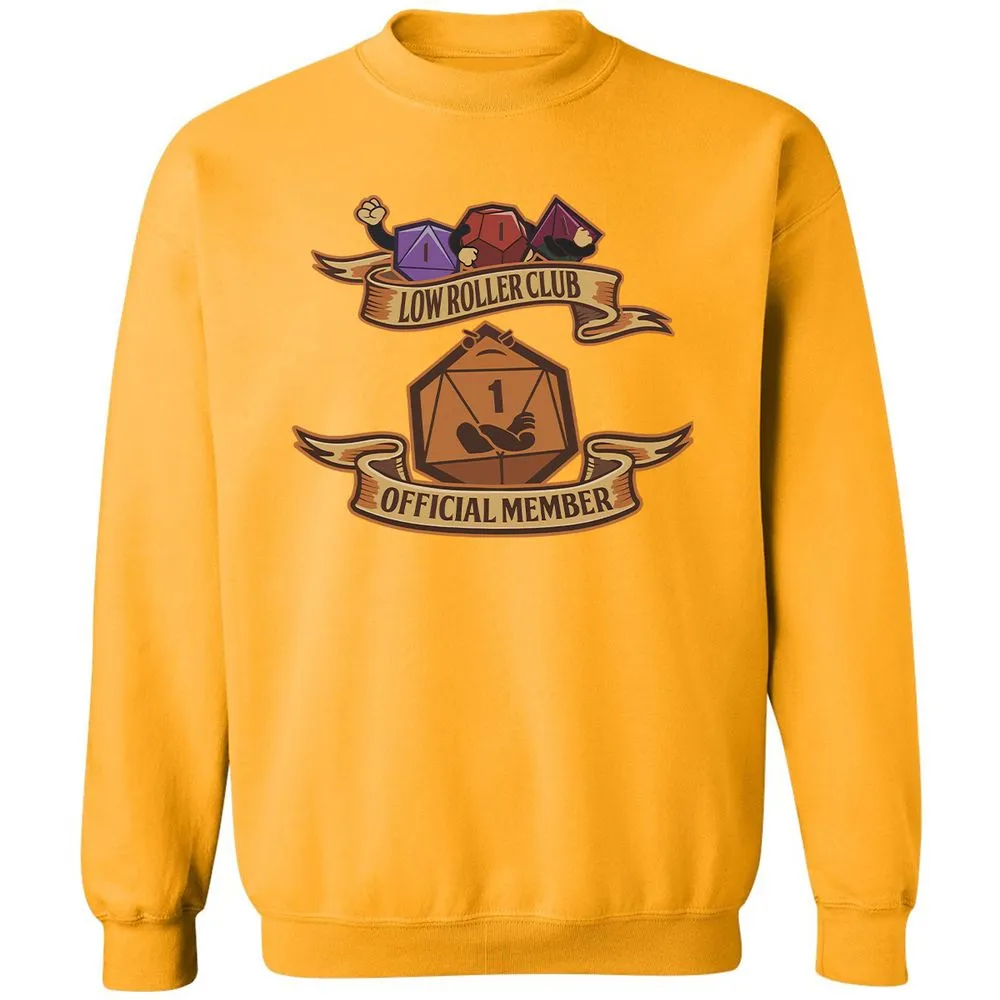 Low Roller Club Classic Unisex Sweatshirt - Gold - 11