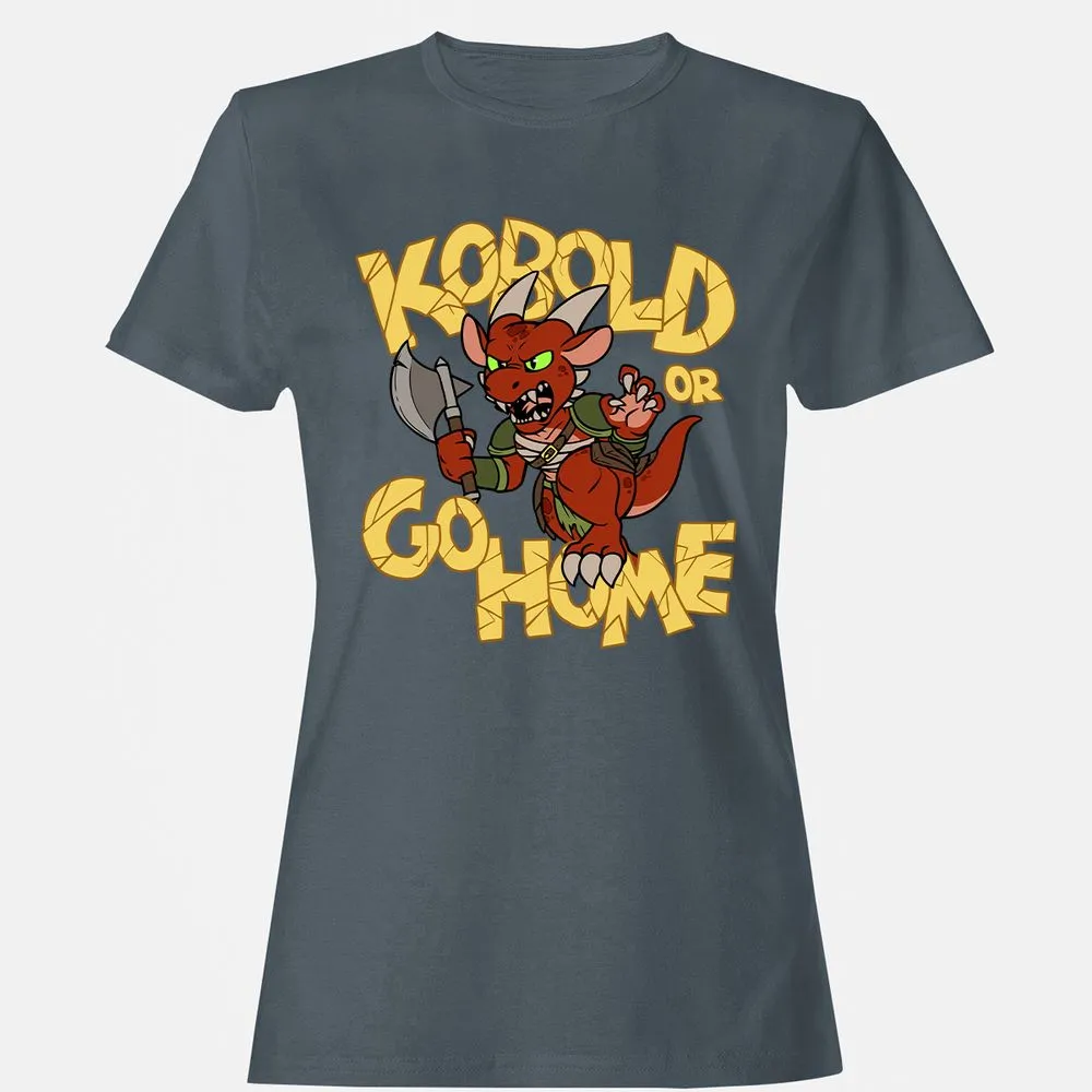 Kobold Or Go Home Women's T-Shirt - Charcoal - 3