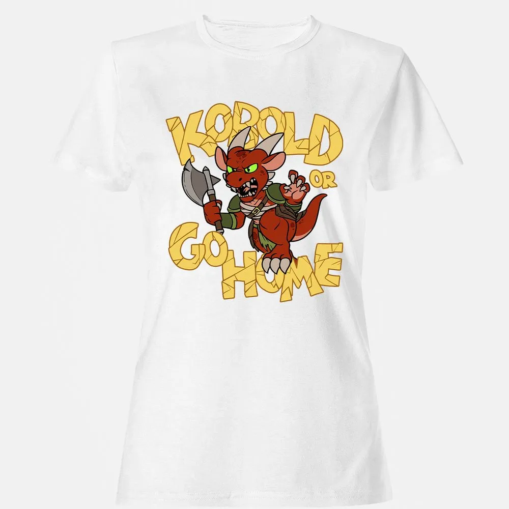 Kobold Or Go Home Women's T-Shirt - White - 16