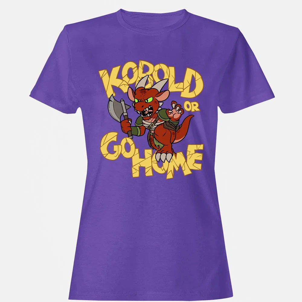 Kobold Or Go Home Women's T-Shirt - Purple - 12