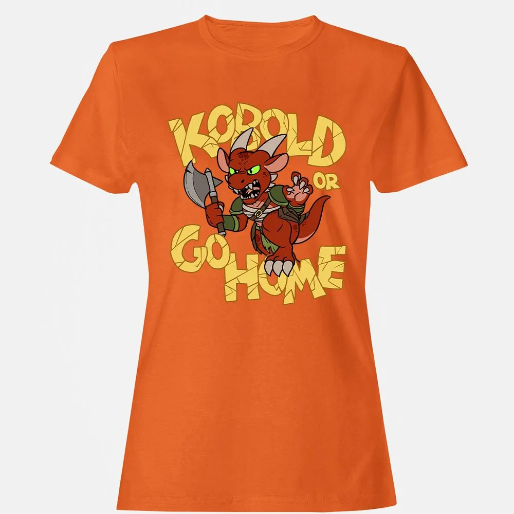 Kobold Or Go Home Women's T-Shirt - Orange - 11