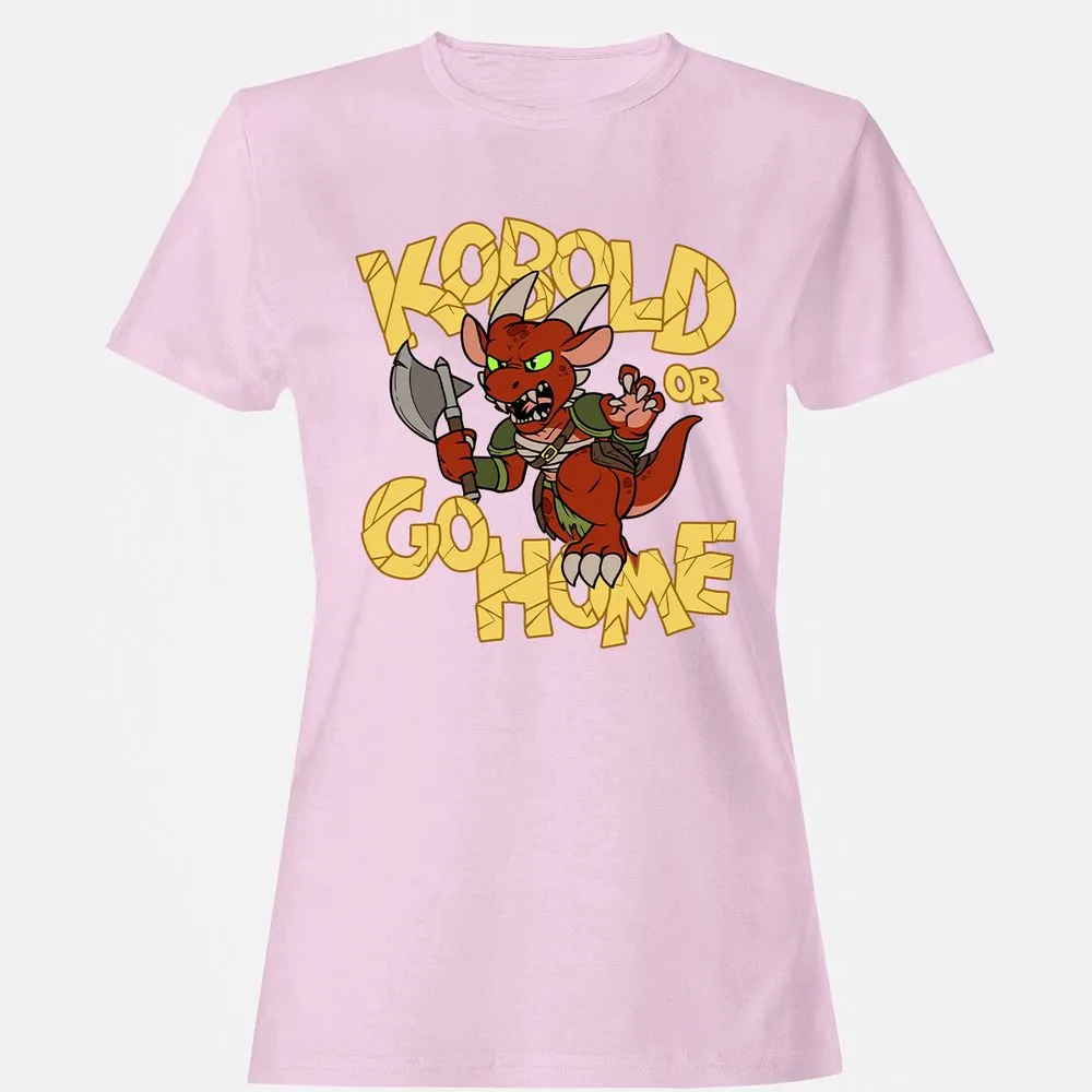 Kobold Or Go Home Women's T-Shirt - Light Pink - 9