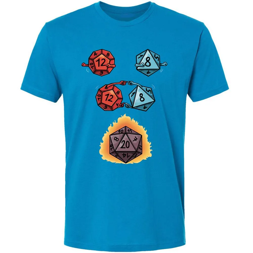Dice Fusion RPG Premium Unisex T-Shirt - Turquoise - 16