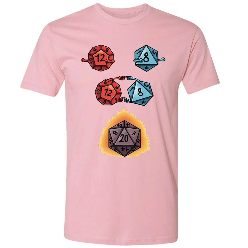 Dice Fusion RPG Premium Unisex T-Shirt - Light Pink - 3