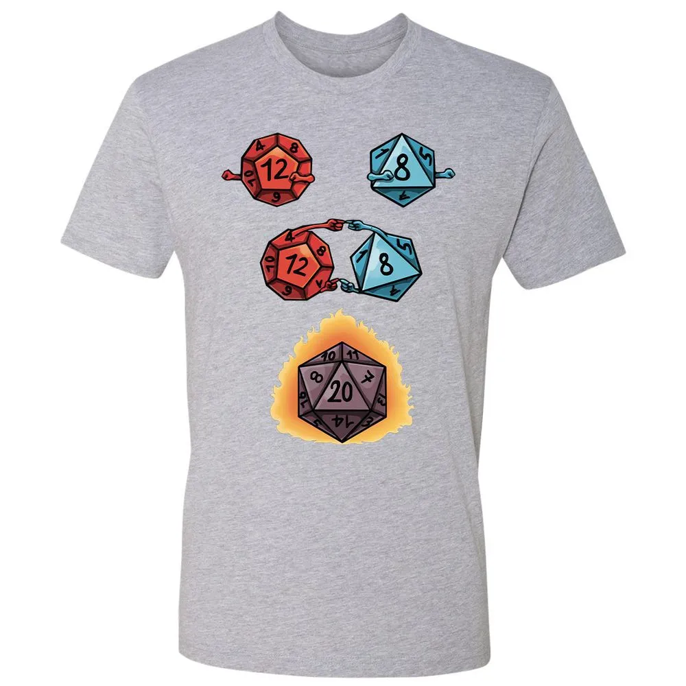 Dice Fusion RPG Premium Unisex T-Shirt - Heather Grey - 9