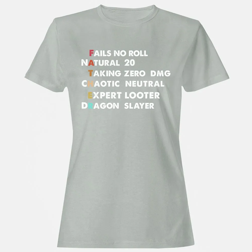 Father D&D Women's T-Shirt - Ash - 2