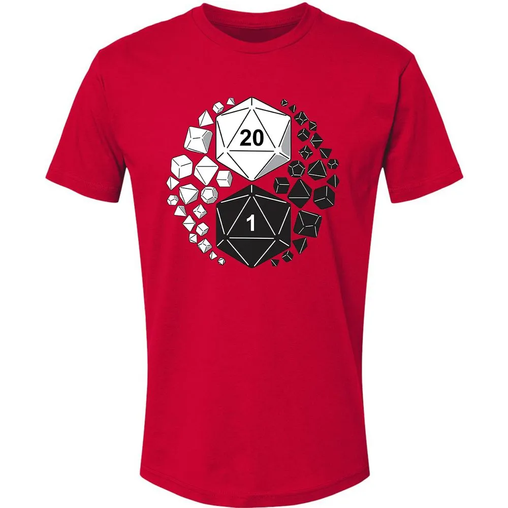 Gaming Yin Yang Premium Unisex T-Shirt - Red - 6