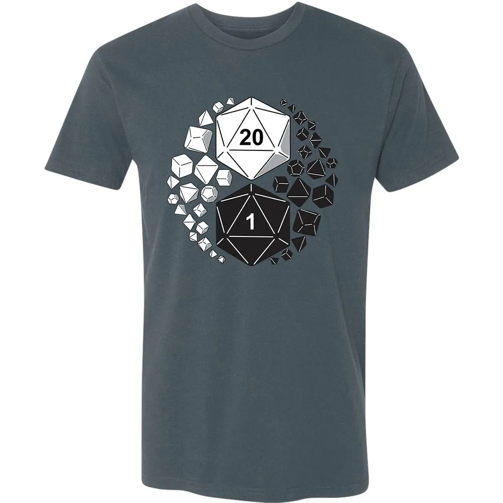 Gaming Yin Yang Premium Unisex T-Shirt - Indigo - 15